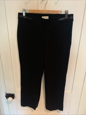Laura Ashley Black Straight Leg Trousers